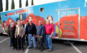 MCC Mobile Manufacturing Lab with city officials
